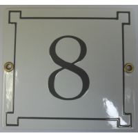 Huisnummer Helmond Brandevoort 12x13,2 cm 